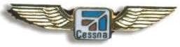 "Fly High in Style with the Cessna Wing Pin!" 