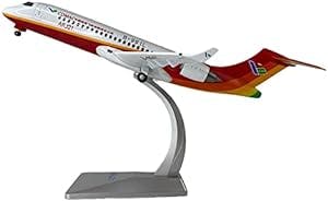 Aircraft Models 1/100 Fit ForARJ21 Commercial Aircraft Single Air Force One Miniature Model Aircraft Model Gift Collection Flat Ornaments