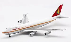 Inflight Qantas Australia for Boeing 747-200 VH-EBM 1:200 DIECAST Aircraft Pre-builded Model