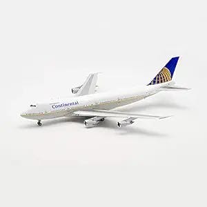 Flying High with the Inflight Continental Boeing 747 N33021 Diecast Plane M