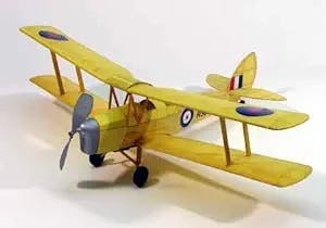 Dumas Tiger Moth - 17.5" Model Airplane Kit