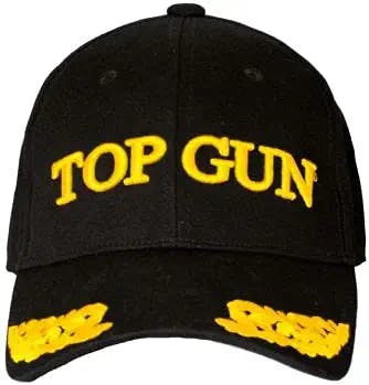 Top Gun Official Cap with Scrambled Eggs Embroidery