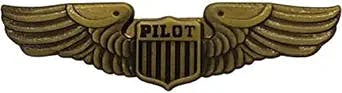 Pilot Wing 3D Pin