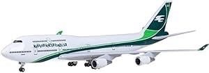 Exhibition Alloy Gifts 1/150 Scale Diecast Airplane Model Toys 747 Iraqi Airways Aircraft Model Maßstab des Diecast-Modells