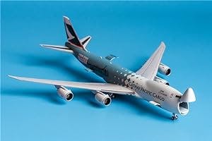 The Cathay Pacific Boeing 747-8F B-LJA 1/400 DIECAST Aircraft Pre-Built Mod