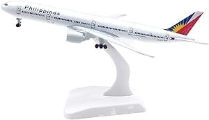 HATHAT Alloy Resin Collectible Airplane Models for: 20cm Air 747 Airline Model Model Aircraft Simulation Alloy Toy Gift Decoration Collection 2023 2024