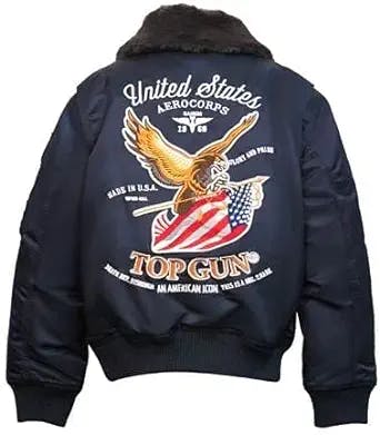 Meet Mike's Top Gun® Kids Eagle Nylon Bomber Review: Fly High with Your Lit