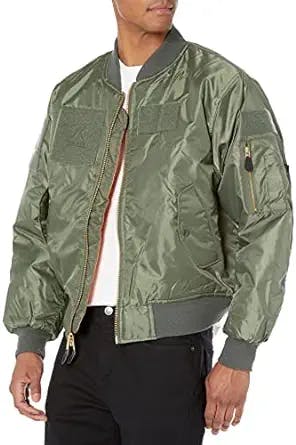 The Rothco MA-1 Flight Jacket with Patches Bomber Jacket: The Perfect Jacke