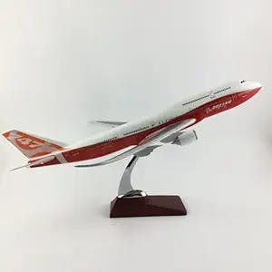 REELAK Die-cast Alloy Fighter for: Thai Airways 45-47 Boeing 747 Aircraft Model Aircraft Model Simulation Alloy Die Casting Aircraft Model Propeller Twin Turbofan