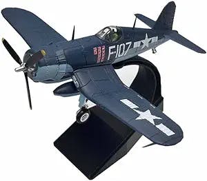 1/72 Scale WW2 US F4U-1 F4U Corsair Fighter Aircraft Metal Military Plane Toy Model for Collection or Gift