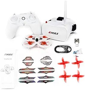 EMAX EZ Pilot Indoor Outdoor Racing FPV Drone RTF KIT for Kids and Beginners 5.8g With Goggles and Controller