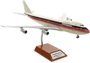 Inflight 200 PEOPLEXPRESS BOB Hope for Boeing 747-200 N605PE BOB Hope Limited Edition with Stand 1/200 DIECAST Aircraft Pre-Built Model