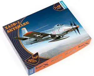 A Shark In The Sky: Clear Prop! 1/48 Scale XA2D-1 Skyshark Review