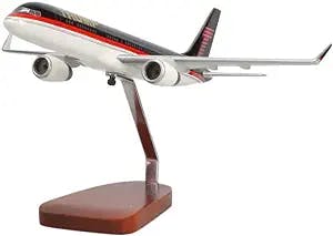 High Flying Models Boeing™ 757-200 Donald Trump Limited Edition Large Mahogany Model
