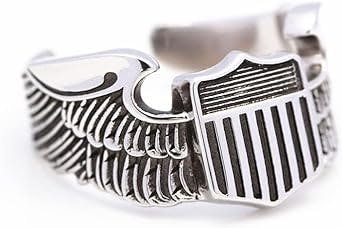 Proudly Fly Your Colors with the WW2 Military US Air Force Wings Ring