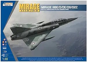 Kinetic Model Kits 1/48 Mirage IIIBE/D/DE/DS/D2Z K48054