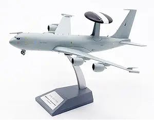 Exhibition Alloy Gifts 1/200 British E-3D Early Warning Aircraft Model ZH101 Alloy Collection Model Maßstab des Diecast-Modells