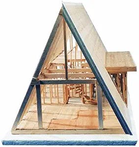 Midwest Products 101-IC A-Frame Cabin Crafts Kit: Building like a Pro