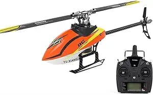 ZOTTEL 3D 6G System Rc Plane Dual Brushless Direct Drive Motor Flybarless RC Helicopter 6CH Remote Control Helicopter Electric for Flying Lovers RTF