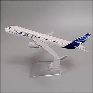 HATHAT Alloy Resin Collectible Airplane Models for Aircraft Model Airbus A320 320 Airlines Airways Airplane Model Plane 16cm Gift Decoration Collection 2023 2024