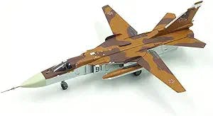 HATHAT Alloy Resin Collectible Airplane Models Die-Casting Russian SU-24MK 91 Alloy Aircraft Model with A Ratio of 1: 72 Decoration Collection 2023 2024