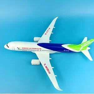 32cm C919 China Commercial Aircraft Model: Fly High with this Awesome Toy!