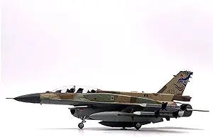 HINDKA Pre-Built Scale Models Die Cast Metal 1 72 for Israel Air Force F-16i Thunderstorm Military Fighter Aircraft Model Mini Airplane