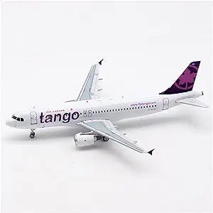APLIQE Aircraft Models 1/200 for A320 C-FLSF Tango Airline Aircraft 320 Aircraft Model Fly Collection Display Model Static Decoration Graphic Display