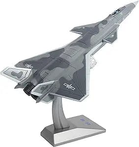 Baigterd 1/72 Scale Aolly Diecast J-20 Mighty Dragon Stealth Fighter Alloy Model for Gift Collection Decoration,Camouflage