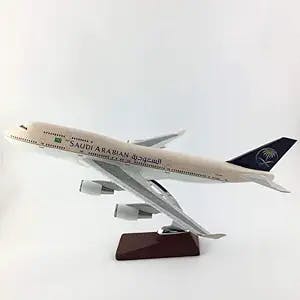 Turbo Boost Your Kid's Imagination with the 47CM Saudi Airlines 747 Airplan