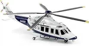 for AgustaWestland AW139 Helicopter Millitary Air Force Police Aircraft Airplane Model Collection