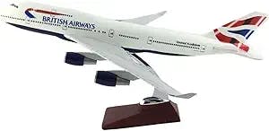 Aircraft Models 45CM Fit for Boeing 747 Aviation Model Aircraft Single Air Force One Miniature Model Ornament Series Graphic Display