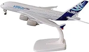 HATHAT Alloy Resin Collectible Airplane Models for Airbus A380 Airlines Airways Airplane Plane Model Aircraft Alloy Natural Resin Original Prototype Decoration Collection 2023 2024