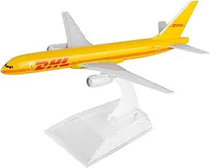 ARCADORA 1/400 Scale DHL B757 Cast Planes Airplane Model Alloy Model Diecast Plane Model for Collection