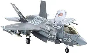 Italeri 510001425 1:72 F-35B Lightning II V/STOL Version, Standing Model Building, Crafts, Hobbies, Gluing, Plastic kit, Detailed, Unvarnished