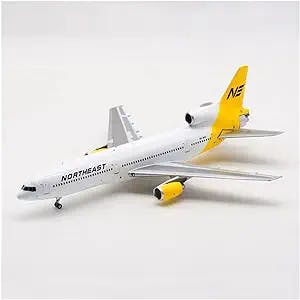 HATHAT Alloy Resin Collectible Airplane Models Die Casting 1 200 Scale Northeast Airlines L-1011 3D-NEG Alloy Aircraft Model Decoration Collection 2023 2024