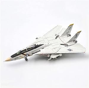 HATHAT Alloy Resin Collectible Airplane Models Die-cast 1: 72 F-14A Tomcat Fighter VF-84 Pirate Flag Squadron Finished Alloy Model Decoration Collection 2023 2024