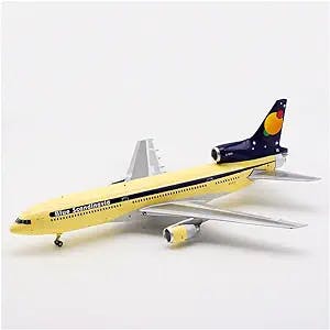 HATHAT Alloy Resin Collectible Airplane Models Die-cast 1 200 Scale Lans Scandinavian Airlines L-1011 SE-DTC Alloy Aircraft Model Decoration Collection 2023 2024