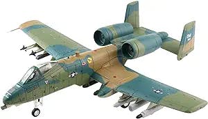 HATHAT Alloy Resin Collectible Airplane Models Die-Casting 1: 72 Ratio American A-10C Alloy Aircraft Model Decoration Collection 2023 2024