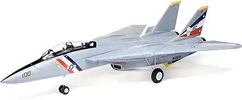 E-flite RC Airplane F-14 Tomcat Twin 40mm EDF BNF Basic Transmitter Battery and Charger Not Included EFL01450