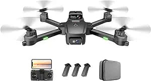 5G RC Drone, Remote Control Quadcopter Aerial Photography 4K HD Camera Foldable RC Quadcopter 4-Sided Obstacle Avoidance Altitude Hold Kids Toys