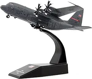 Aircraft Models 1/200 for Military Model AC-130 Gunship Ground Attack Aircraft Fighter Die Cast Metal Transport Aircraft Graphic Display