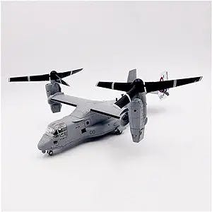 HATHAT Alloy Resin Collectible Airplane Models for Bell Osprey V22 Helicopt