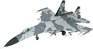HATHAT Alloy Resin Collectible Airplane Models Die-cast Su-27SK Flanker Alloy Model of Indonesian Fighter with 1: 72 Scale Decoration Collection 2023 2024