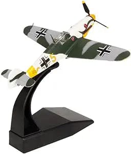 ZIMAGU Aircraft Model Simulation Alloy 1/72 Scale World War II Classic Air Supremacy BF-109 Jet Fighter Fighter Army Aircraft Airplane Plane Airbus Collectibles
