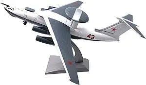 Pre-Built Finished Model Aircraft 1:200 for A-50 Soviet Radio Supervision Aircraft Diecast Plane Model Static Aircraft Model Replica Airplane Model