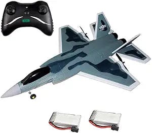 QIYHBVR Rc Jet 25.6”Super Large Remote Control Fighter Jet Rc Plane Ready to Fly Rc Planes for Adults, One Key Stunts Rc Airplane, High Speed Rc Airplane, Hobby Rc Jet Plane
