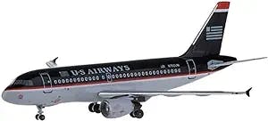 Exhibition Alloy Gifts 1:400 Scale US Airways A319 N700UW Simulation Metal Alloy Aircraft Model Maßstab des Diecast-Modells