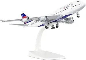 Busyflies 1:300 Scale Delta Boeing 747 Airplane Models Alloy Diecast Plane Model