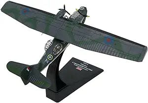 HATHAT Alloy Resin Collectible Airplane Models for: 1/144 WW2 RAF Classic PBY 5 Catalina Aircraft Fighter Canso Decoration Collection 2023 2024